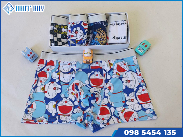 Quần sịp đùi họa tiết
