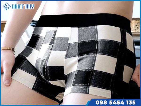 Quần sịp đùi họa tiết